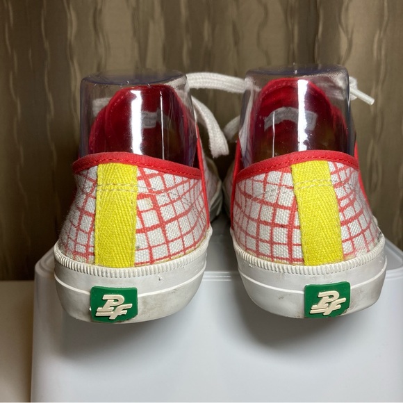 Kate Spade Saturday PF Flyers Women's 7 Lace Up Cap Toe Checked Canvas Sneakers - Picture 7 of 16